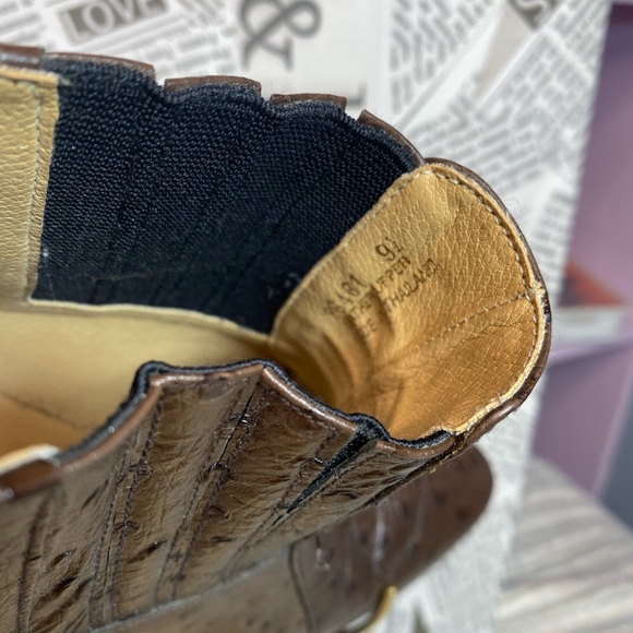 Donato Marrone Men’s Brown Leather Boots in Size 9 1/2 - Picture 7 of 7